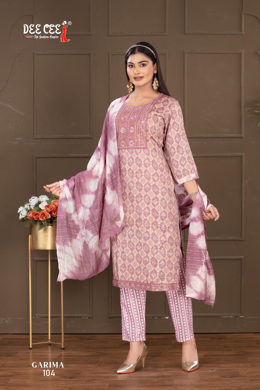 DEECEE BRAND GARIMA MANUFACTURERS OF WHOLESALE KURTI INDIA