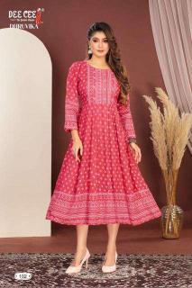 Deecee Dhruvika RAYON kurti wholesale market in India