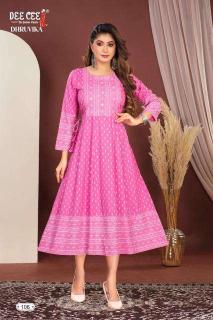 Deecee Dhruvika RAYON kurti wholesale market in India
