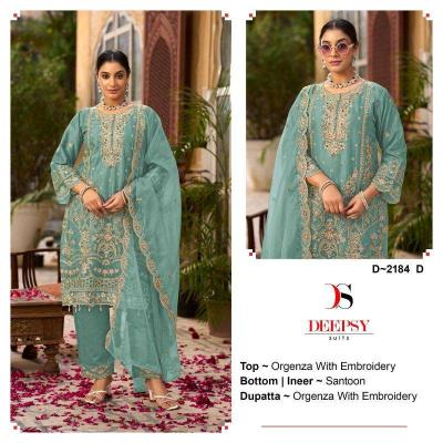 Deepsy 2184 ABCD pakistani suits wholesale market in Surat