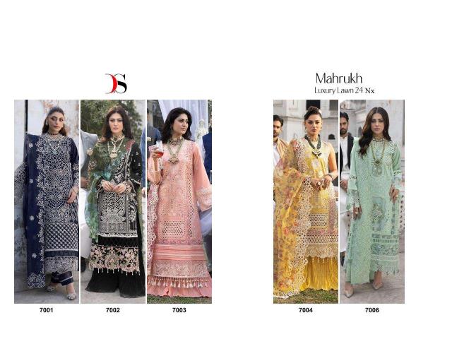 Deepsy Mahrukh Luxury Lawn Vol 24 pakistani suits wholesale manufacturers in Surat