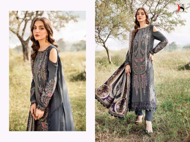 Deepsy Maria B Chiffon Dupatta pakistani suits wholesaler in Surat