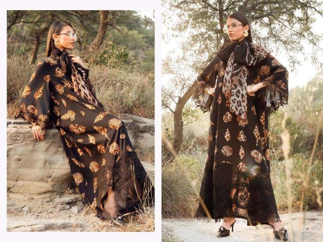 Deepsy Maria B Mprints 25 Chiffon Dupatta pakistani suits wholesaler in India