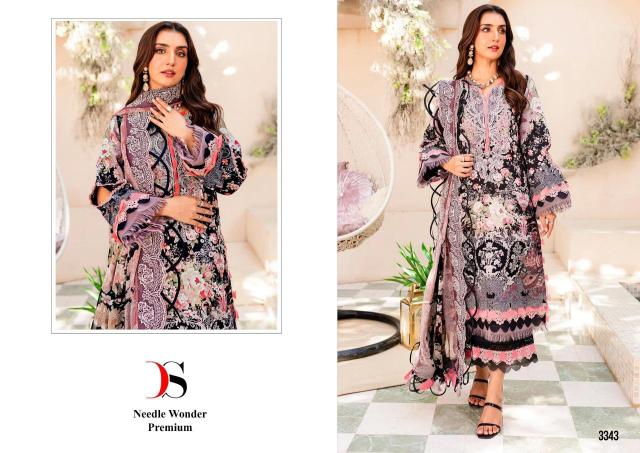 Deepsy Niddle Wonder Premium Cotton Dupatta Pakistani Suits Wholesaler in Surat