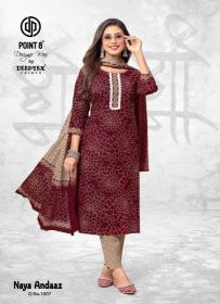 Deeptex Naya Andaaz Vol-10 – Kurti Pant With Dupatta - Wholesale MANUFACTURERS IN INDIA