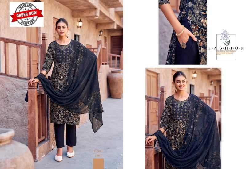 FASHION TALK LAUNCHING RAYON FOIL PRINT CATALOGUE KASHVI VOL1.2.0 KURTI WHOLESALE MARKET