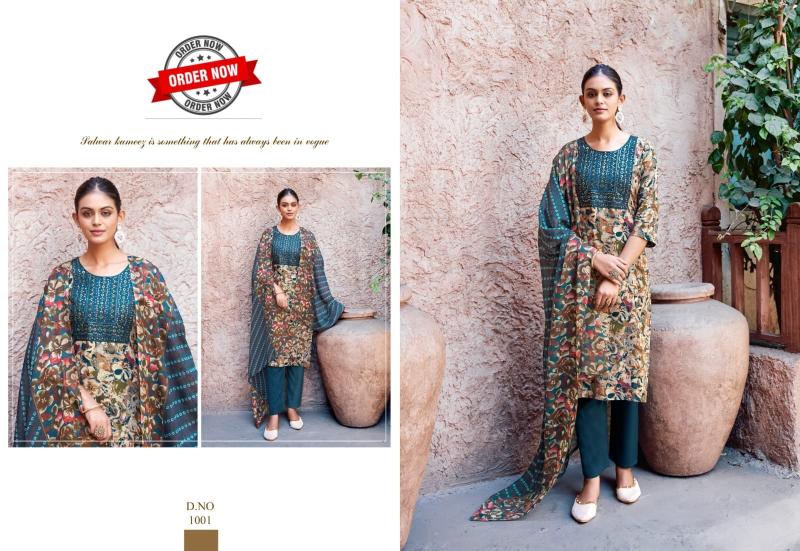 FASHION TALK LAUNCHING RAYON FOIL PRINT CATALOGUE KASHVI VOL1.2.0 KURTI WHOLESALE MARKET