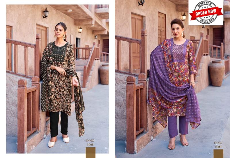 FASHION TALK LAUNCHING RAYON FOIL PRINT CATALOGUE KASHVI VOL1.2.0 KURTI WHOLESALE MARKET