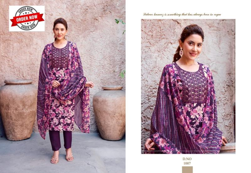 FASHION TALK LAUNCHING RAYON FOIL PRINT CATALOGUE KASHVI VOL1.2.0 KURTI WHOLESALE MARKET