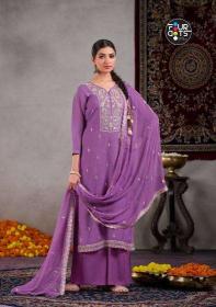 Four Dots Roop dress materials wholesale manufacturers in Surat