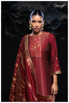 Ganga Anuja 3093 Premium Pure Viscose Salwar Suits wholesale market in Surat