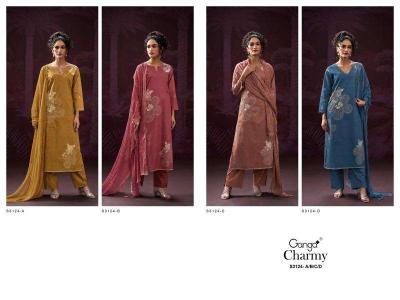 Ganga Charmy 3124 salwar kameez wholesalers in India