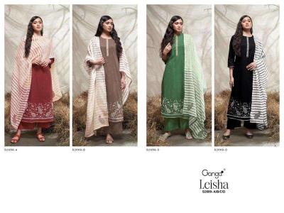 Ganga Leisha 2689 salwar kameez wholesale market in Surat