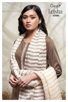 Ganga Leisha 2689 salwar kameez wholesale market in Surat