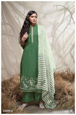 Ganga Leisha 2689 salwar kameez wholesale market in Surat