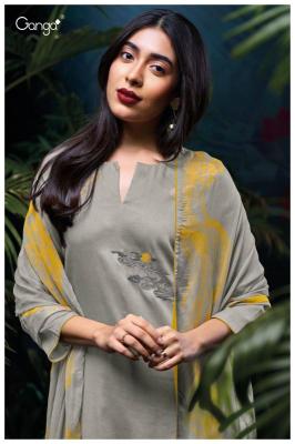Ganga Mehal 3115 Premium Cotton Satin Salwar Kameez Wholesale market in Surat