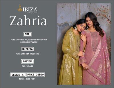 Ibiza Cinderella Zahria salwar kameez wholesalers in Surat