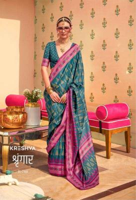 Kreshva Shringaar Silk saree wholesale manufacturers in India