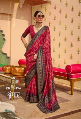 Kreshva Shringaar Silk saree wholesale manufacturers in India