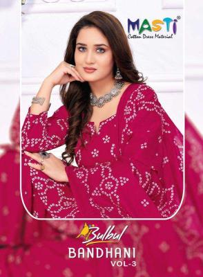 Masti Bulbul Bandhani Vol 03 Dress Material wholesale Dress material manufacturers in India