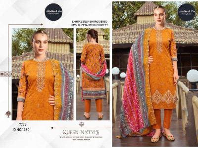 Mehboob Tex 1457 To 1460 pakistani suits wholesale market in Surat