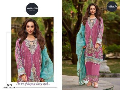 Mehboob Tex 1472 Organza Pakistani suit wholesalers in Surat