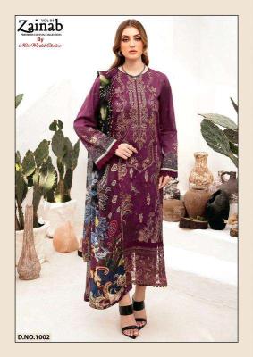 Miss World Zainab Vol 01 Dress Material manufacturers of Dress material in Surat