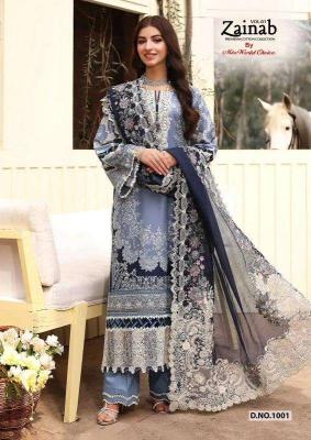 Miss World Zainab Vol 01 Dress Material manufacturers of Dress material in Surat