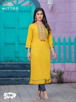 Mittoo Palak Vol 39 Kurti wholesale manufactures of Kurti in Surat 