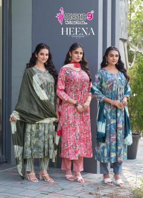 Mystic 9 Heena Vol 6 wholesale kurtis online market in Surat