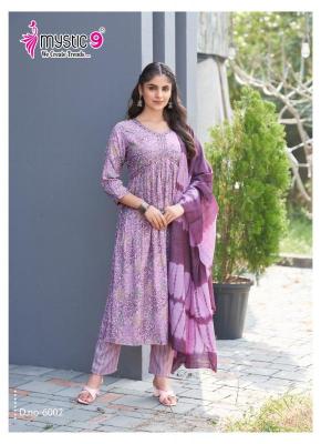 Mystic 9 Heena Vol 6 wholesale kurtis online market in Surat
