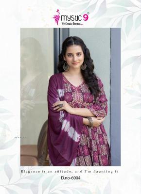 Mystic 9 Heena Vol 6 wholesale kurtis online market in Surat