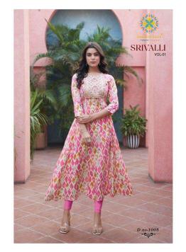 Passion Tree Srivalli Vol 1 Kurti India