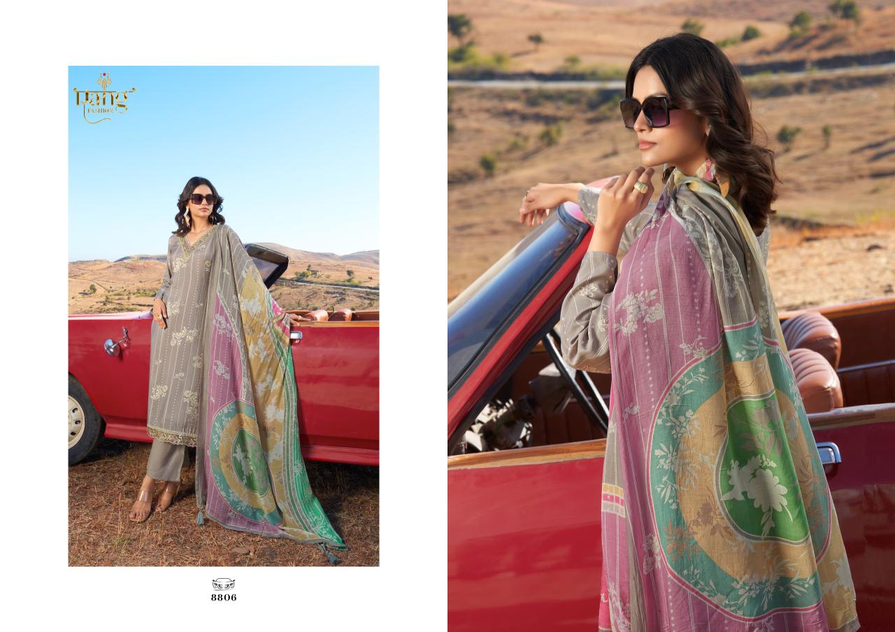 RANG FASHION PRESENTS SUMMER SHINE VOL-6 BRANDED DRESS MATERIAL WHOLESALER IN INDIA