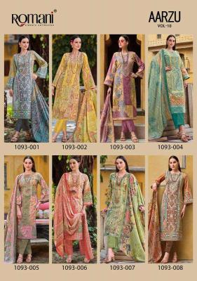 Romani Aarzu Vol 10 dress materials wholesalers in India