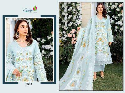 Sania Maria B Chikankari pakistani suits wholesale manufacturers in India 
