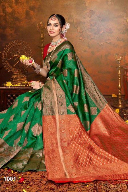 Saroj Ashoka Silk vol.1 saree wholesale saree manufacturers in Surat