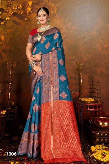 Saroj Ashoka Silk vol.1 saree wholesale saree manufacturers in Surat