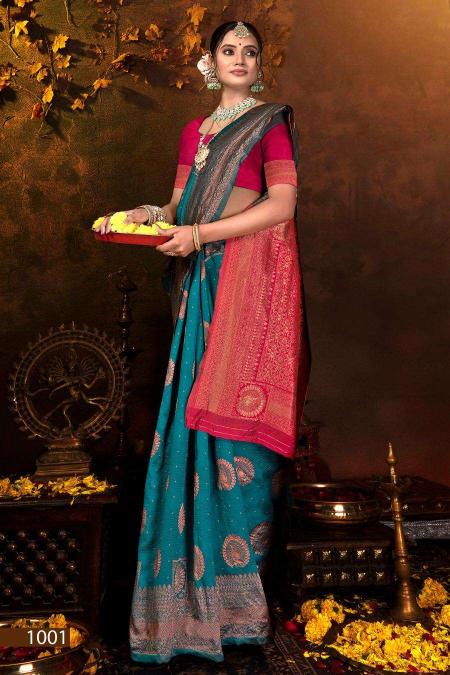 Saroj Ashoka Silk vol.2 saree manufacturers of Saree in Surat