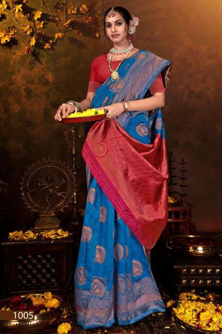 Saroj Ashoka Silk vol.2 saree manufacturers of Saree in Surat