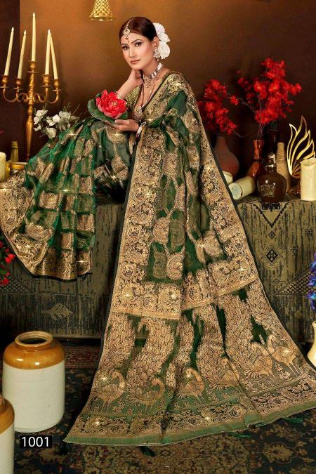 Saroj Bebo Swarovski vol.5 saree manufacturers of Wholesale Saree in Surat