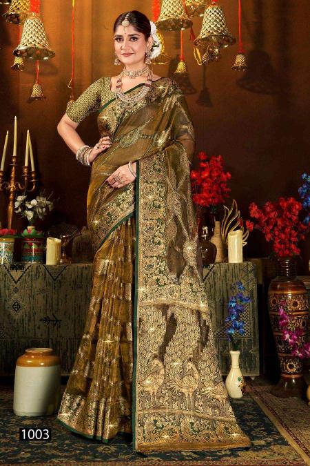 Saroj Bebo Swarovski vol.5 saree manufacturers of Wholesale Saree in Surat