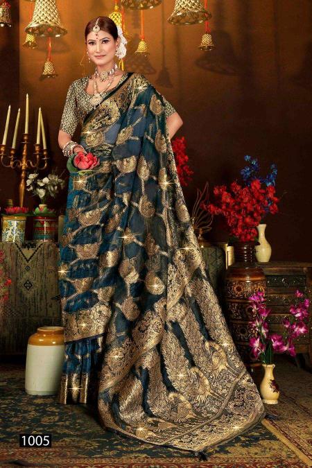 Saroj Bebo Swarovski vol.5 saree manufacturers of Wholesale Saree in Surat