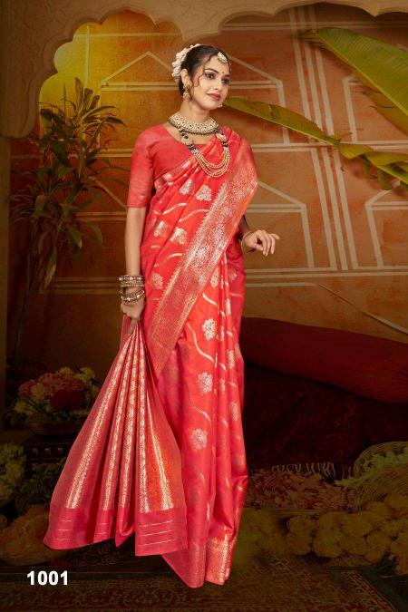 Saroj Swara silk vol.4 Saree Manufacturers of wholesale Saree with price in Surat