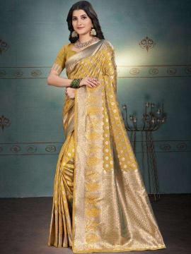 Shourya Silk By Bunawat Silk Saree For Party And Festival Wear Collection in Surat