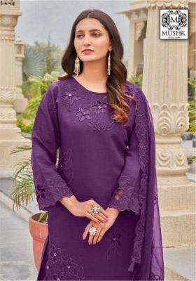 Shrddha Mushk MR 1006 pakistani suit wholesale manufacturers in surat