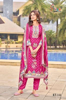 Shree Fab Kt 144 pakistani suit wholesale Pakistani suits manufacturers in Surat 