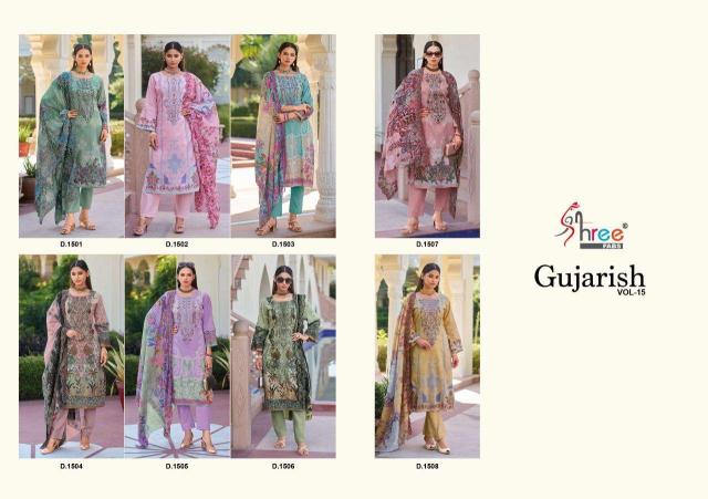 Shree Fabs Gujarish Vol 16 Pakistani suits manufacturers with wholesale price in Surat