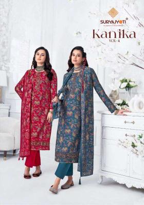 SuryaJyoti Kanika Vol 04 Dress Material manufacturers of wholesale Dress material in Surat 