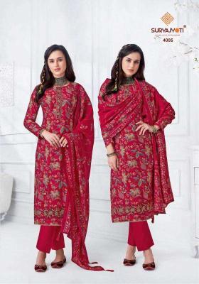 SuryaJyoti Kanika Vol 04 Dress Material manufacturers of wholesale Dress material in Surat 
